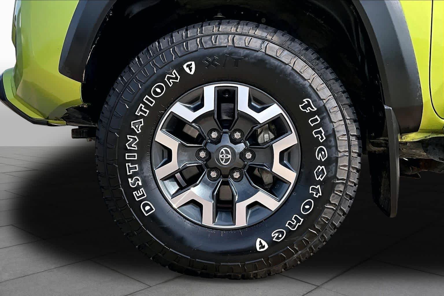 Used 2023 Electric Lime Metallic Toyota TRD Off Road image 11