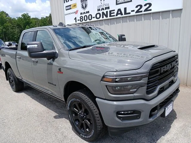New 2026 Ceramic Gray Clear-Coat Exterior Paint RAM Laramie image 1