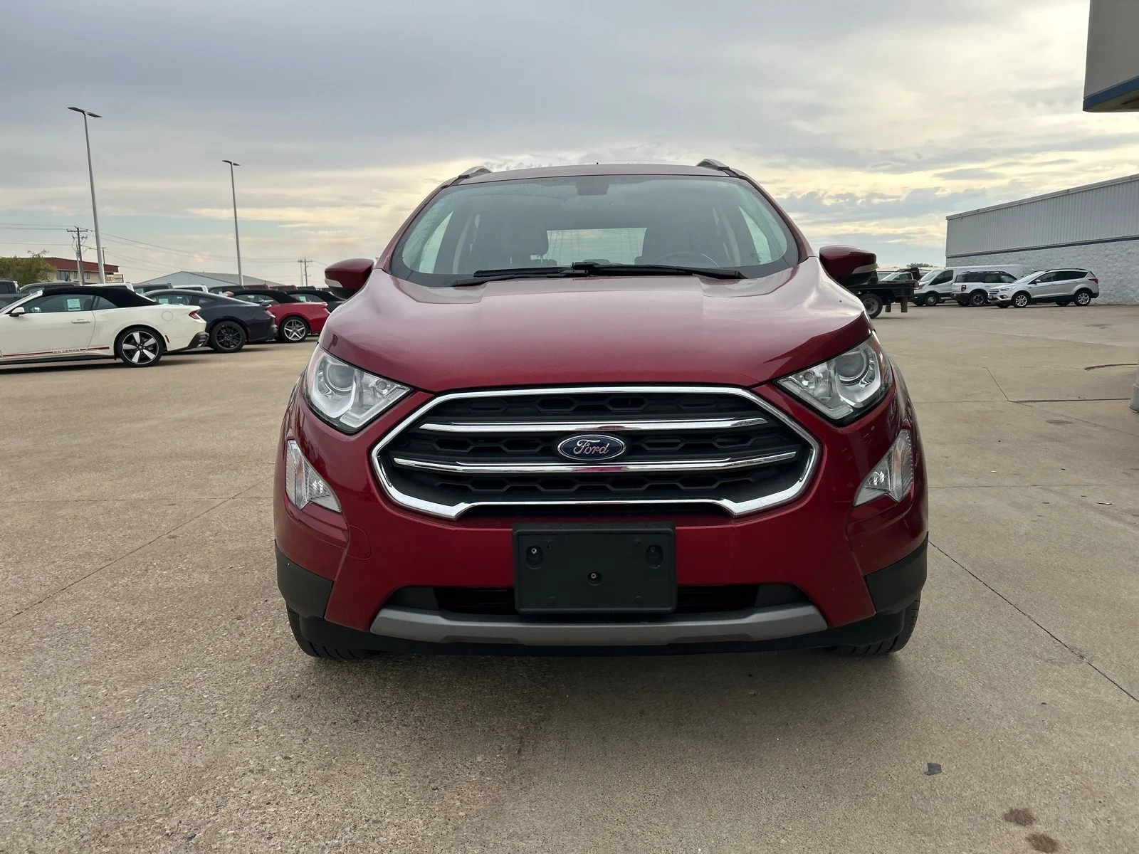 Used 2018 Ruby Red Metallic Tinted Clearcoat Ford Titanium image 4