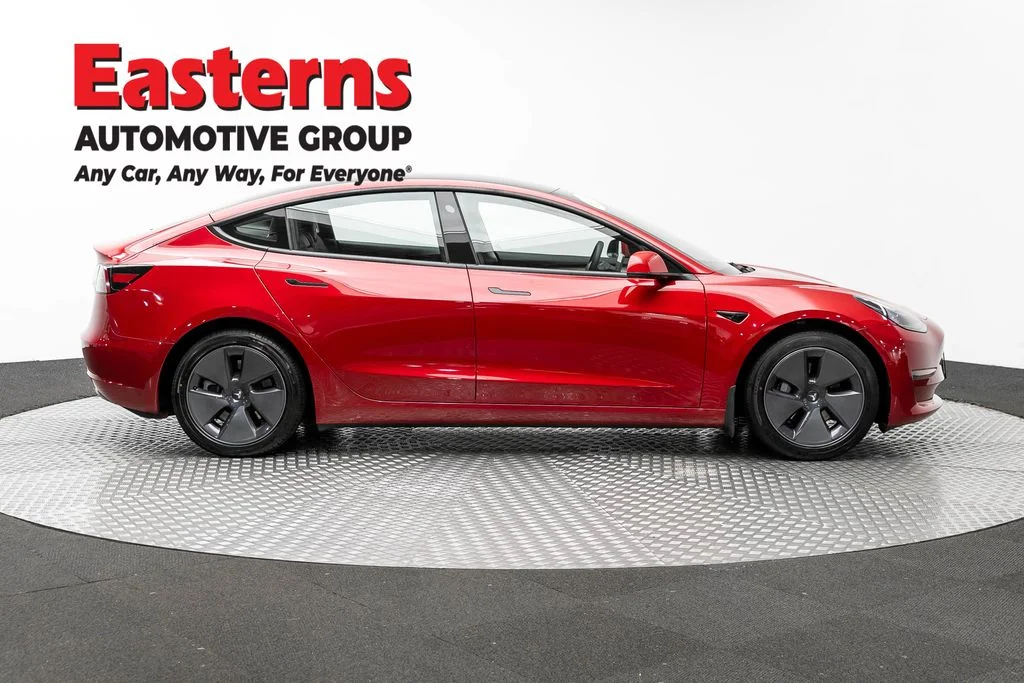 Used 2022 Red Tesla Base image 4