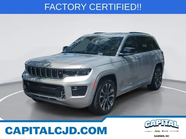 Used 2025 Silver Jeep Overland image 1