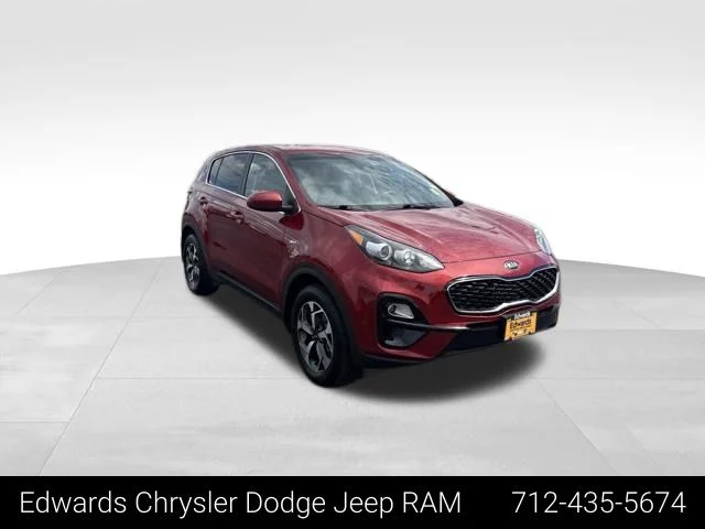 Used 2020 Red Kia LX image 1