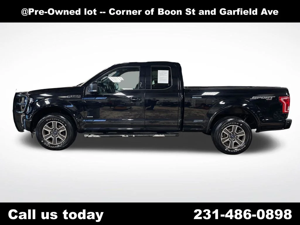 Used 2017 Black Ford XLT image 2