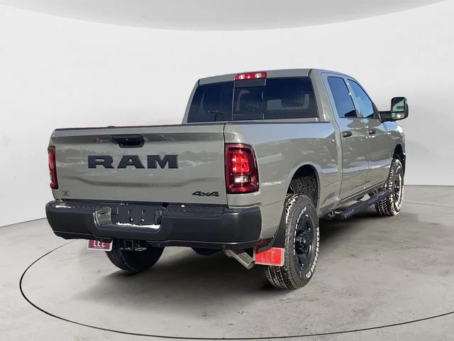 New 2026 Gray Clearcoat Ram TRADESMAN CREW CAB 4X4 6