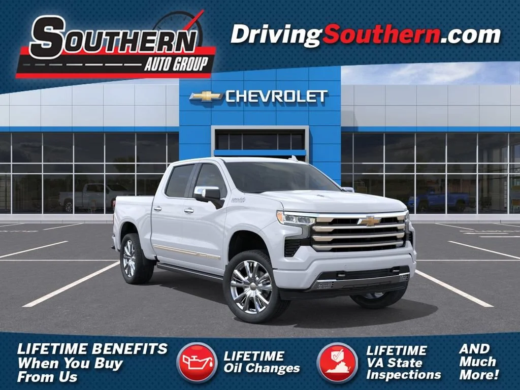 New 2026 Polar White Tricoat Chevrolet High Country image 1