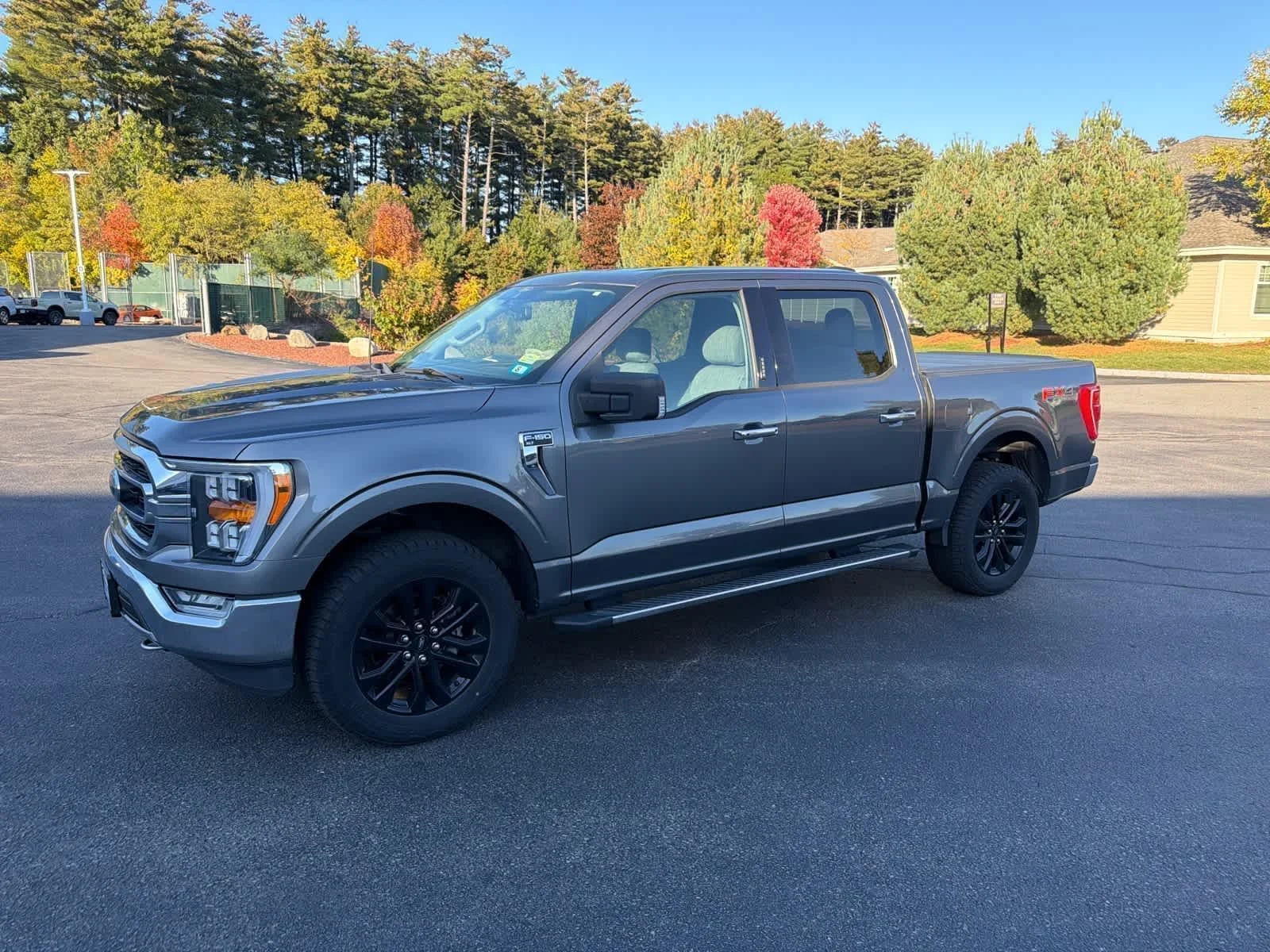 Used 2021 Carbonized Gray Ford XLT image 1