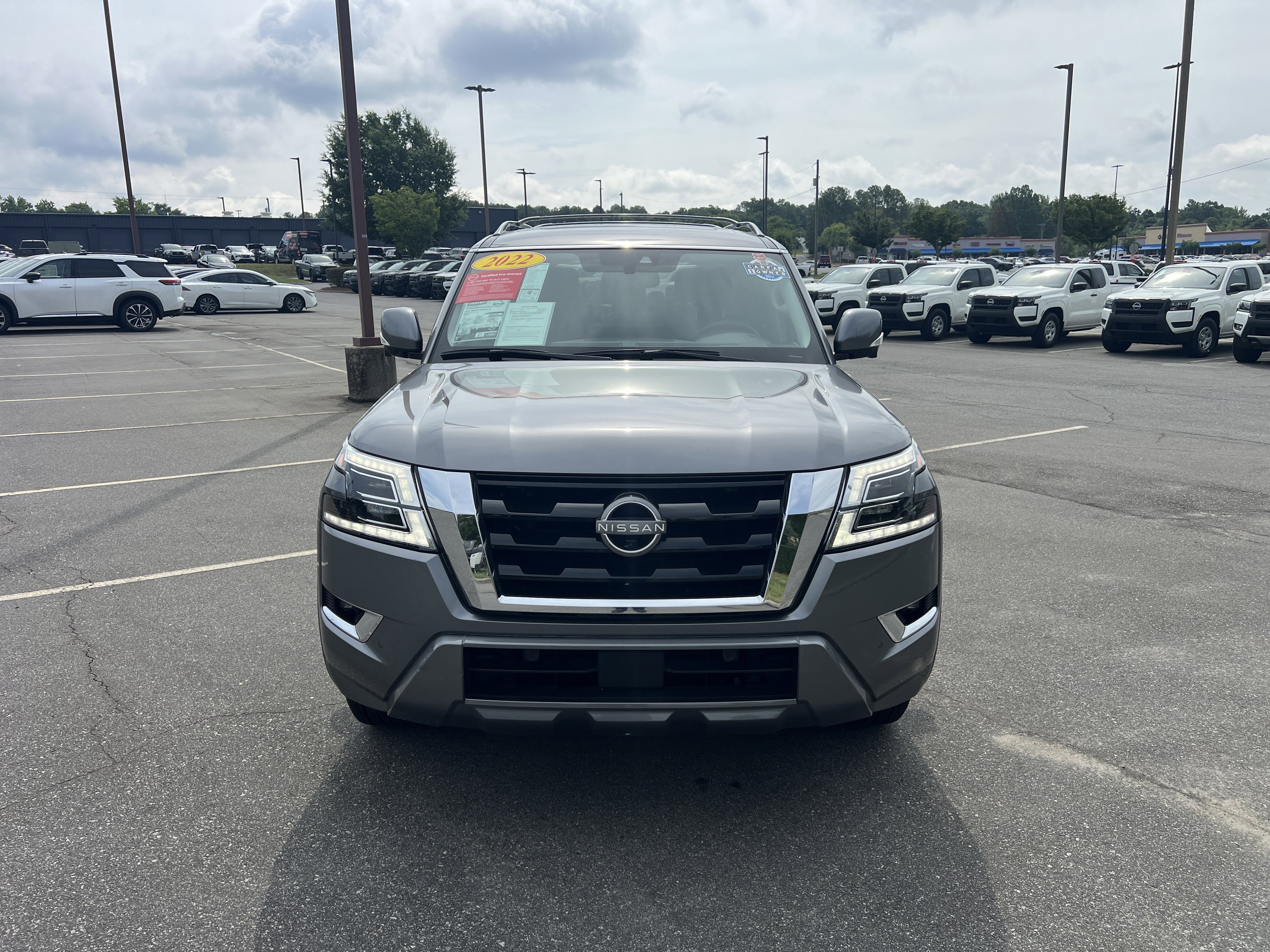 Certified Used 2022 Gun Metallic Nissan SL image 2