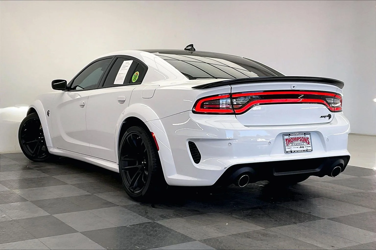 Used 2023 White Knuckle Clearcoat Dodge SRT Hellcat Widebody image 9