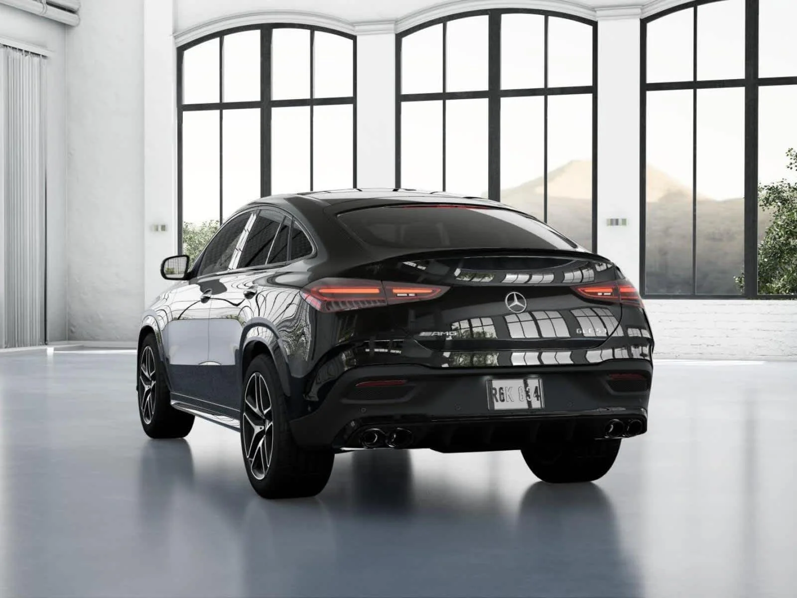 New 2026 Obsidian Black Metallic Mercedes-Benz AMG® GLE 53 4MATIC+ Coupe image 26