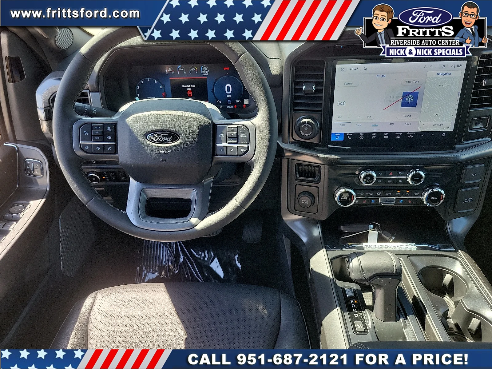 New 2026 Agate Black Metallic Ford Lariat® image 4
