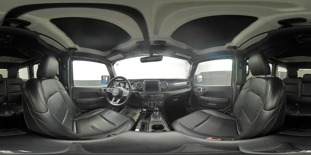 Used 2021 Gray Jeep Unlimited Sahara Altitude image 13