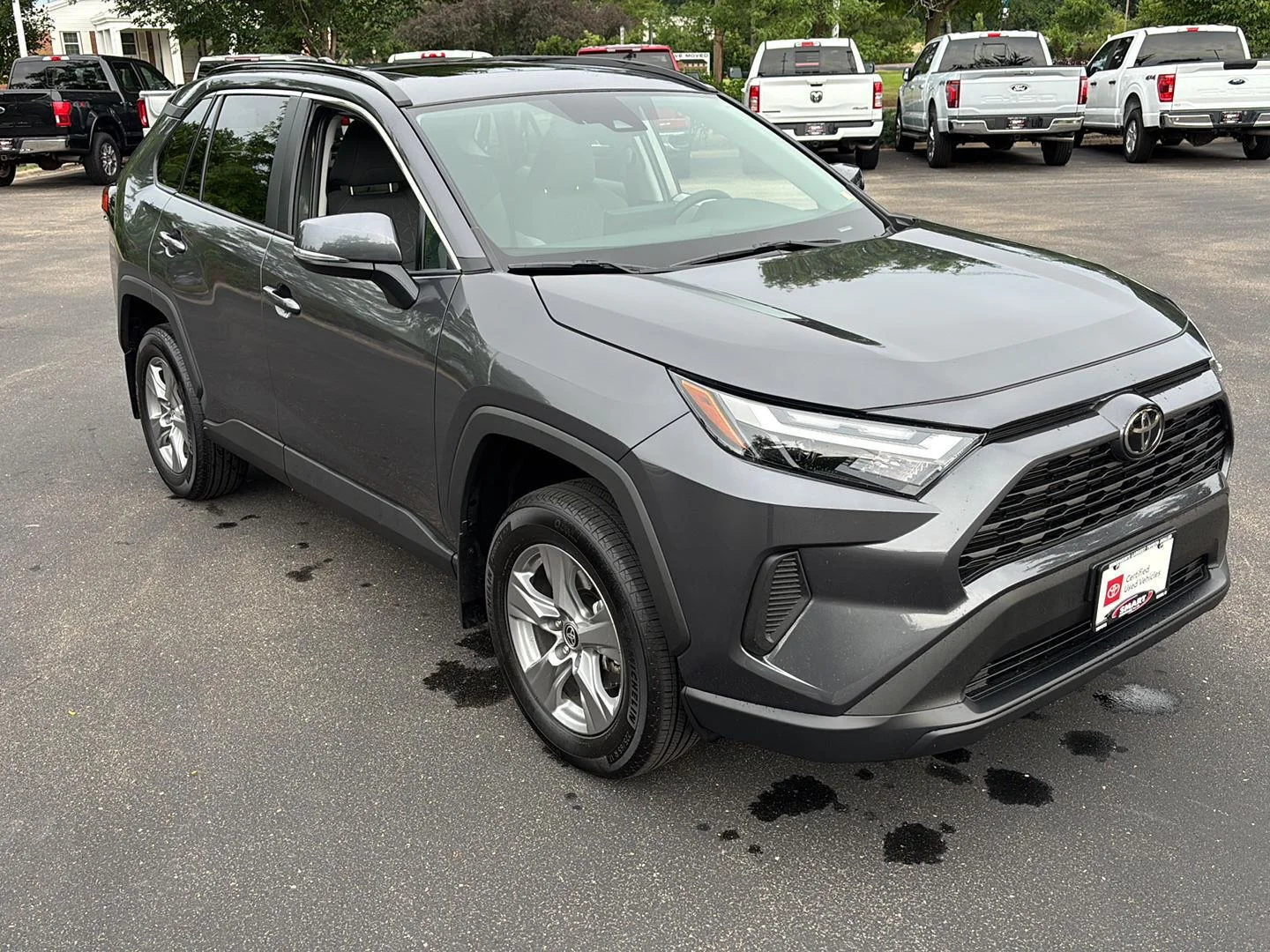 Certified Used 2024 Magnetic Gray Metallic Toyota XLE image 7