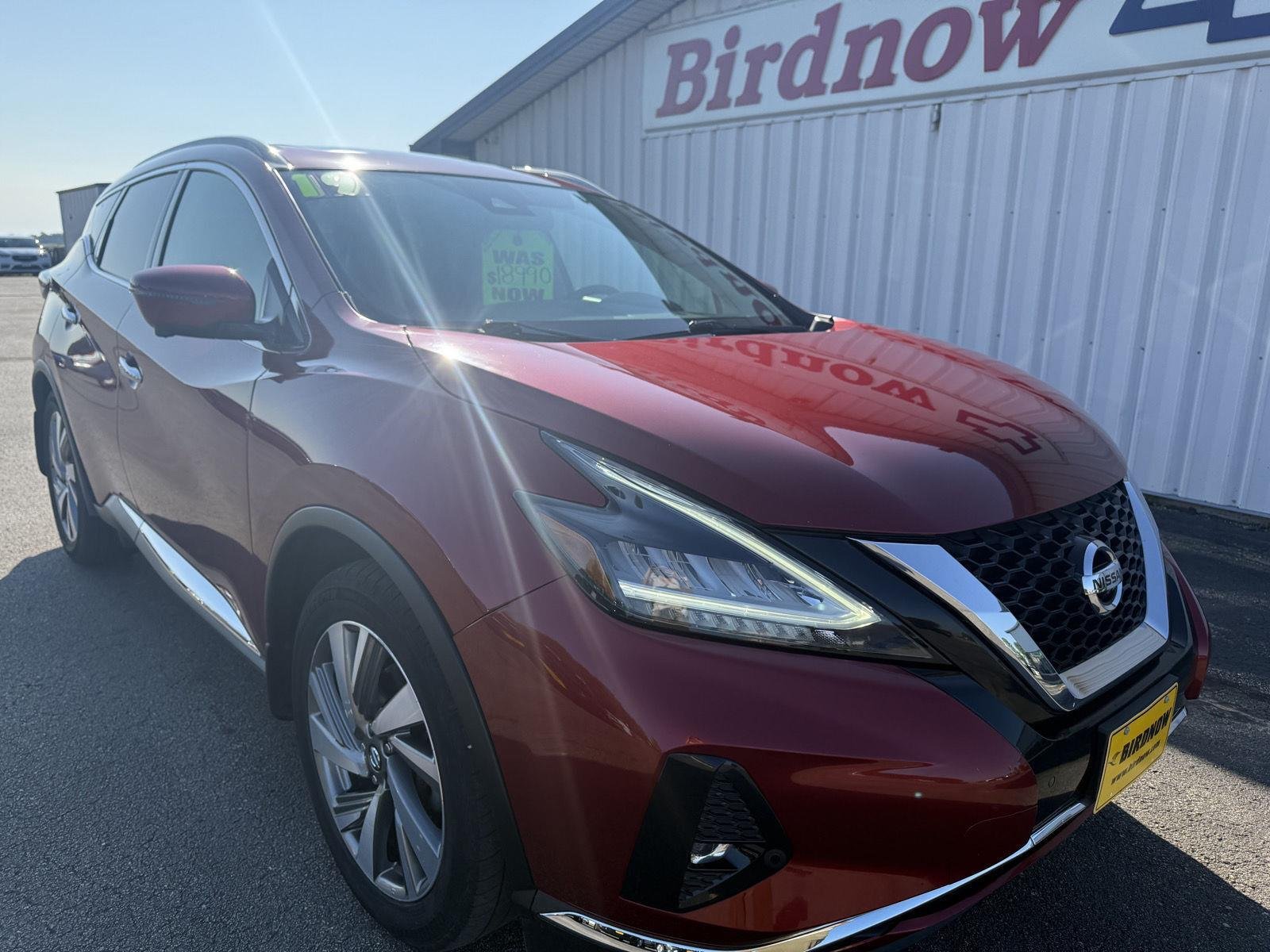 Used 2019 Nissan Murano SL with VIN 5N1AZ2MS4KN153192 for sale in Monona, IA