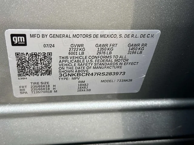 Used 2024 Gray Chevrolet LT image 17