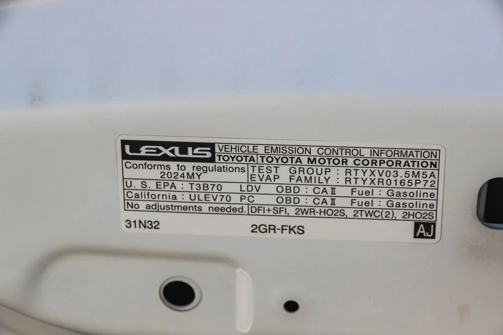 Certified Used 2024 WHITE NOVA GLASS FLAKE Lexus 350 F SPORT image 28