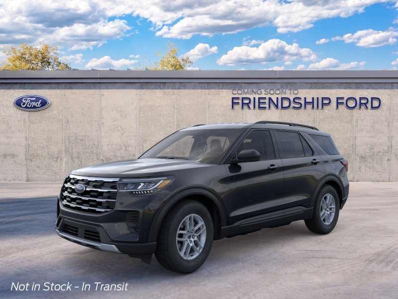 New 2026 Agate Black Metallic Ford Active image 1