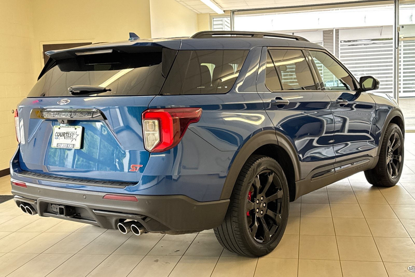 Used 2020 Blue Metallic Ford ST image 4