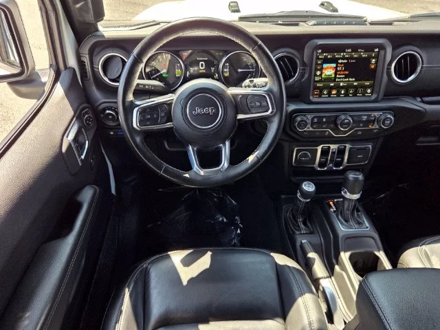 Used 2022 White Jeep Unlimited Sahara 4xe image 13