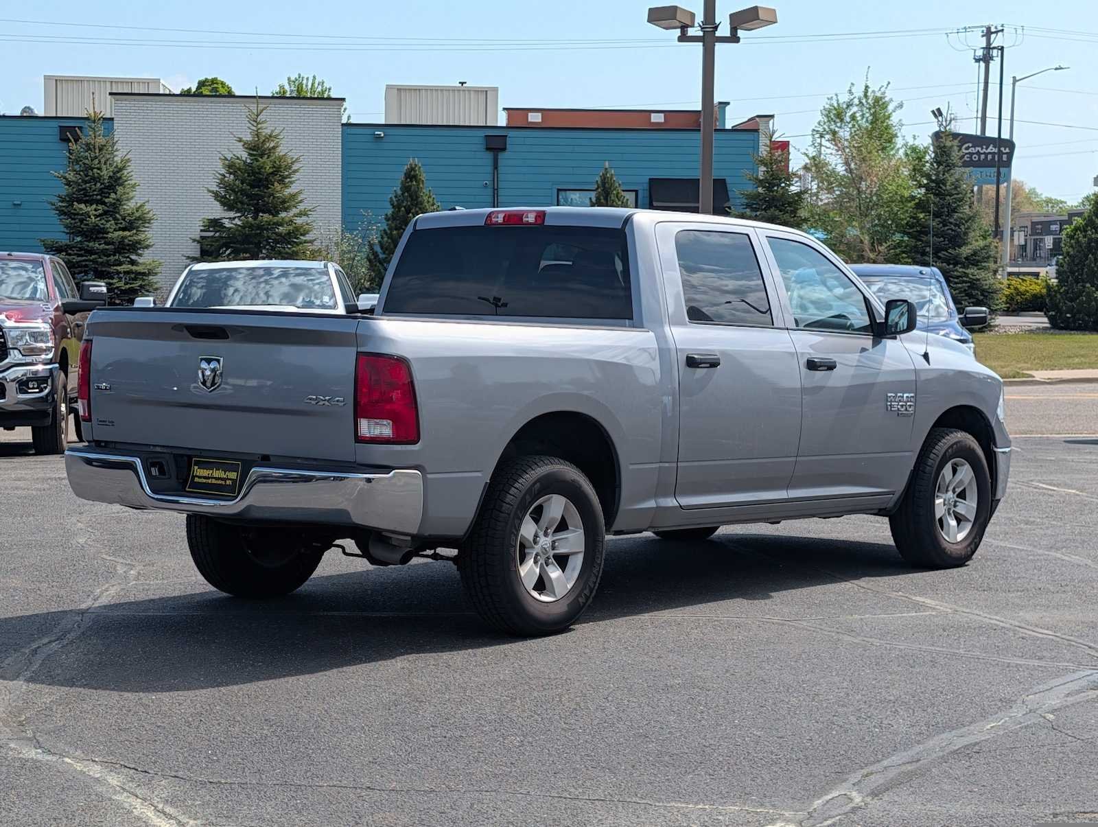 Used 2022 Billet Silver Metallic Clearcoat Ram SLT image 7