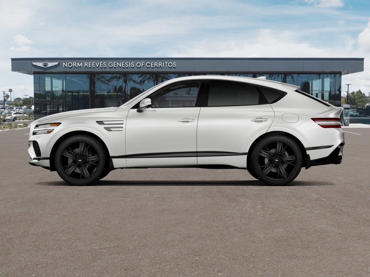 New 2026 Genesis GV80 Coupe 3.5T e-SC Prestige Black Sport Utility