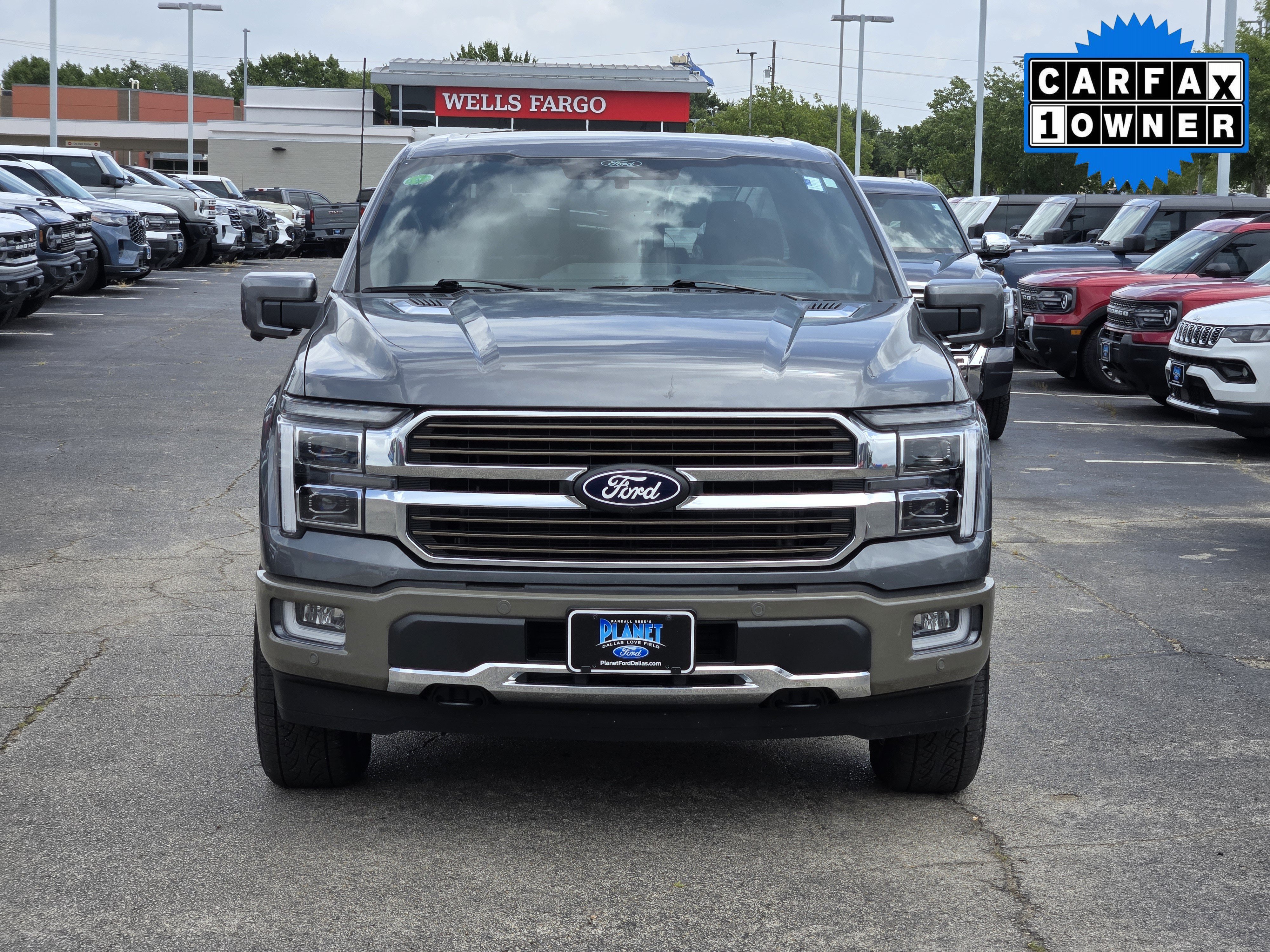 Used 2025 Gray Metallic Ford King Ranch image 2