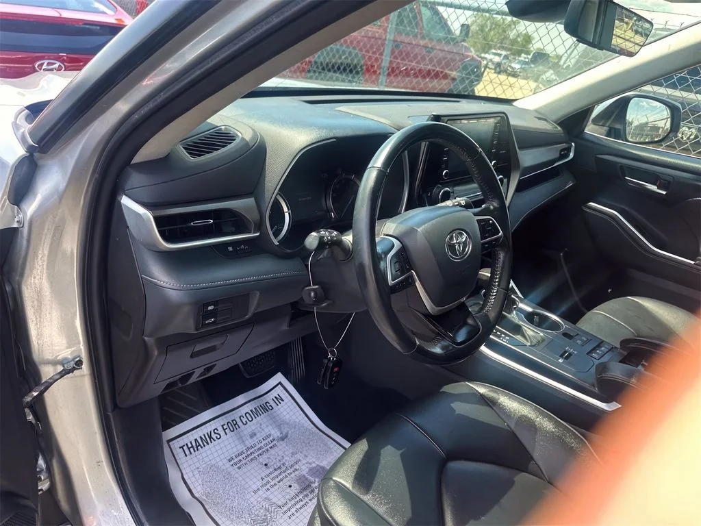 Used 2022 Celestial Silver Metallic Toyota Hybrid XLE image 8