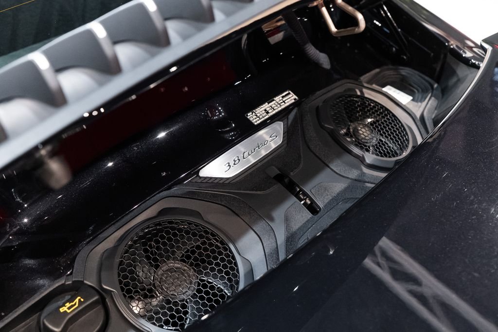 Used 2021 Jet Black Metallic Porsche Turbo S image 19