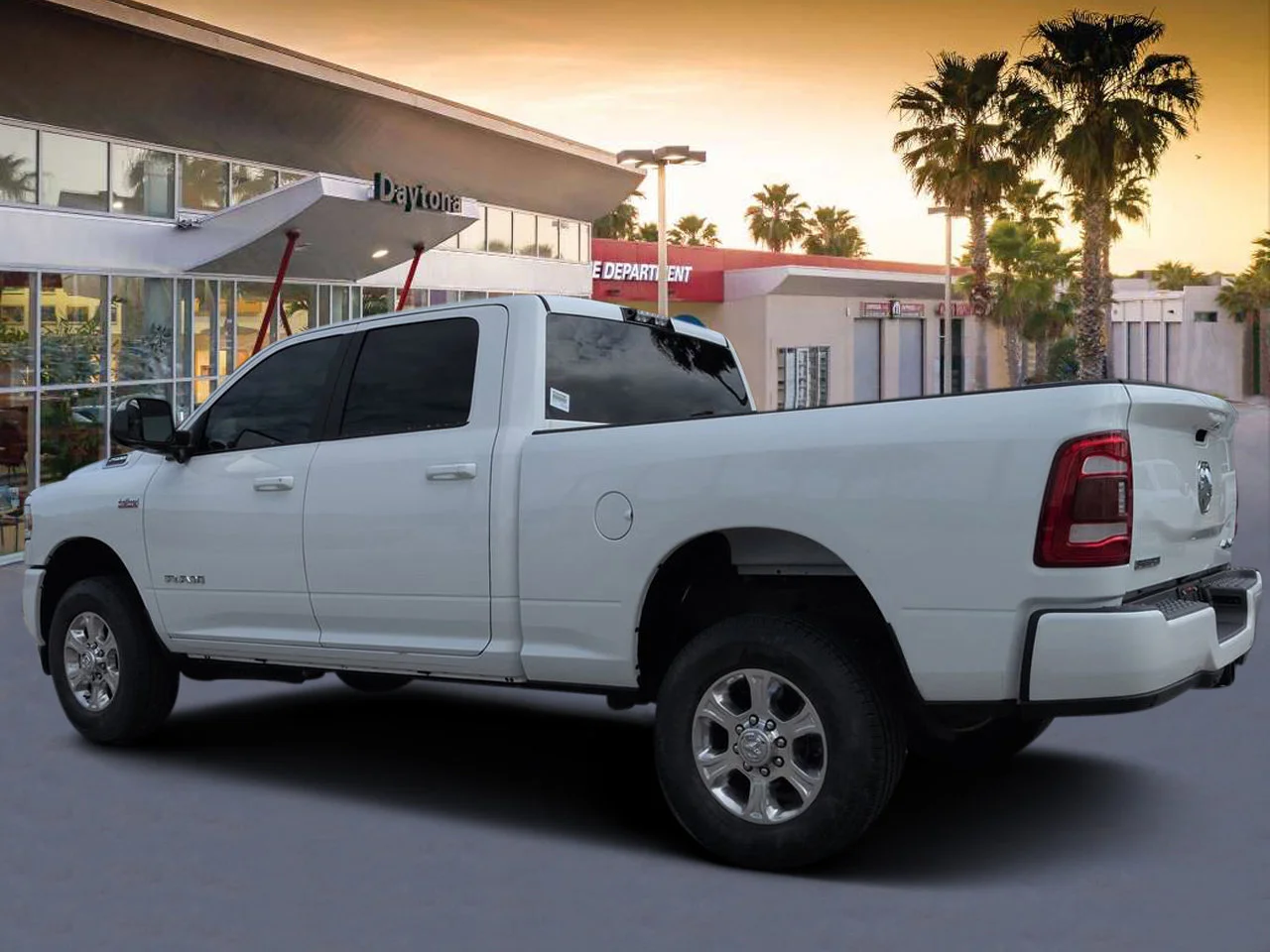Used 2019 Bright White Clearcoat Ram Big Horn image 5