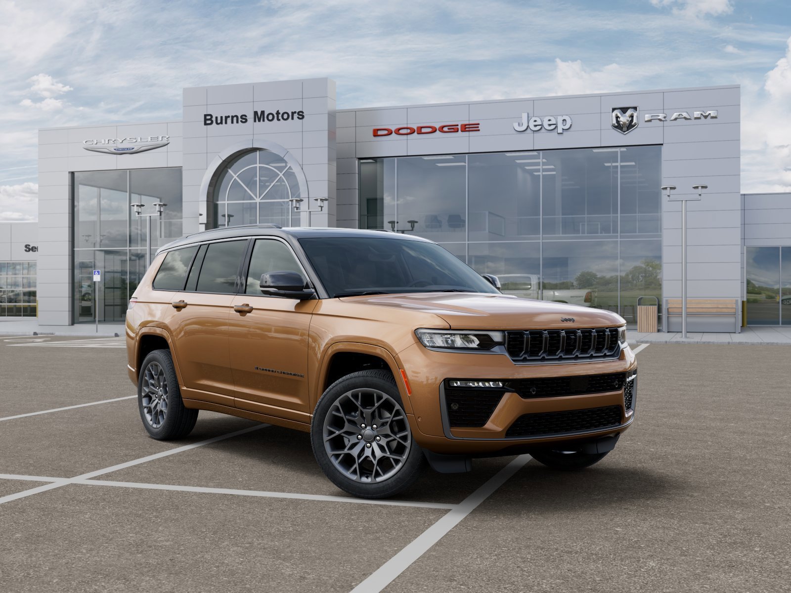 New 2026 Copper Shino Metallic Clear-Coat Exterior Paint Jeep Summit image 5