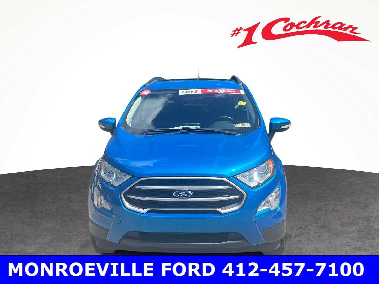 Used 2019 Blue Candy Metallic Tinted Clearcoat Ford SE image 17