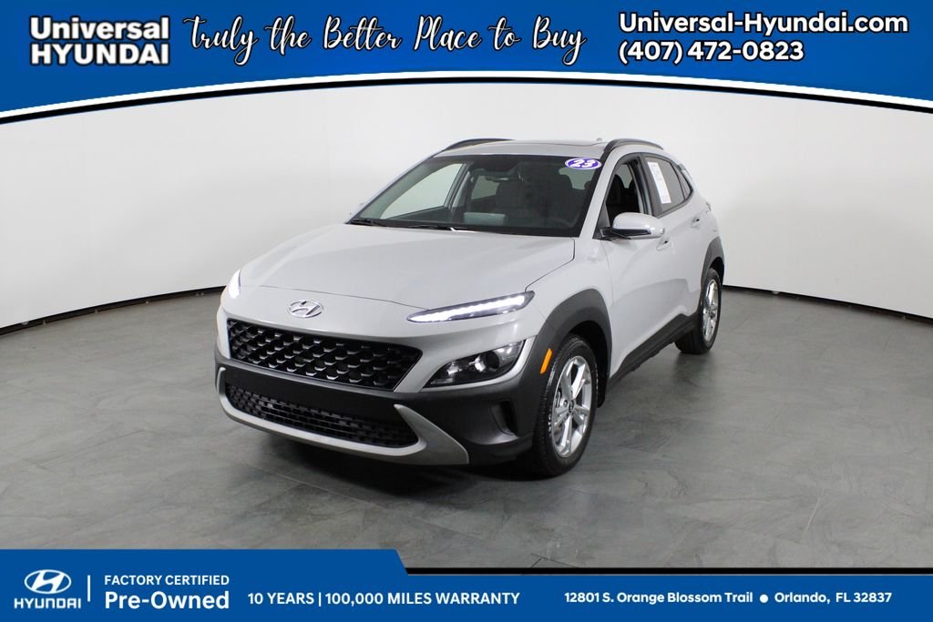 Certified Used 2023 Silver Hyundai SEL image 1