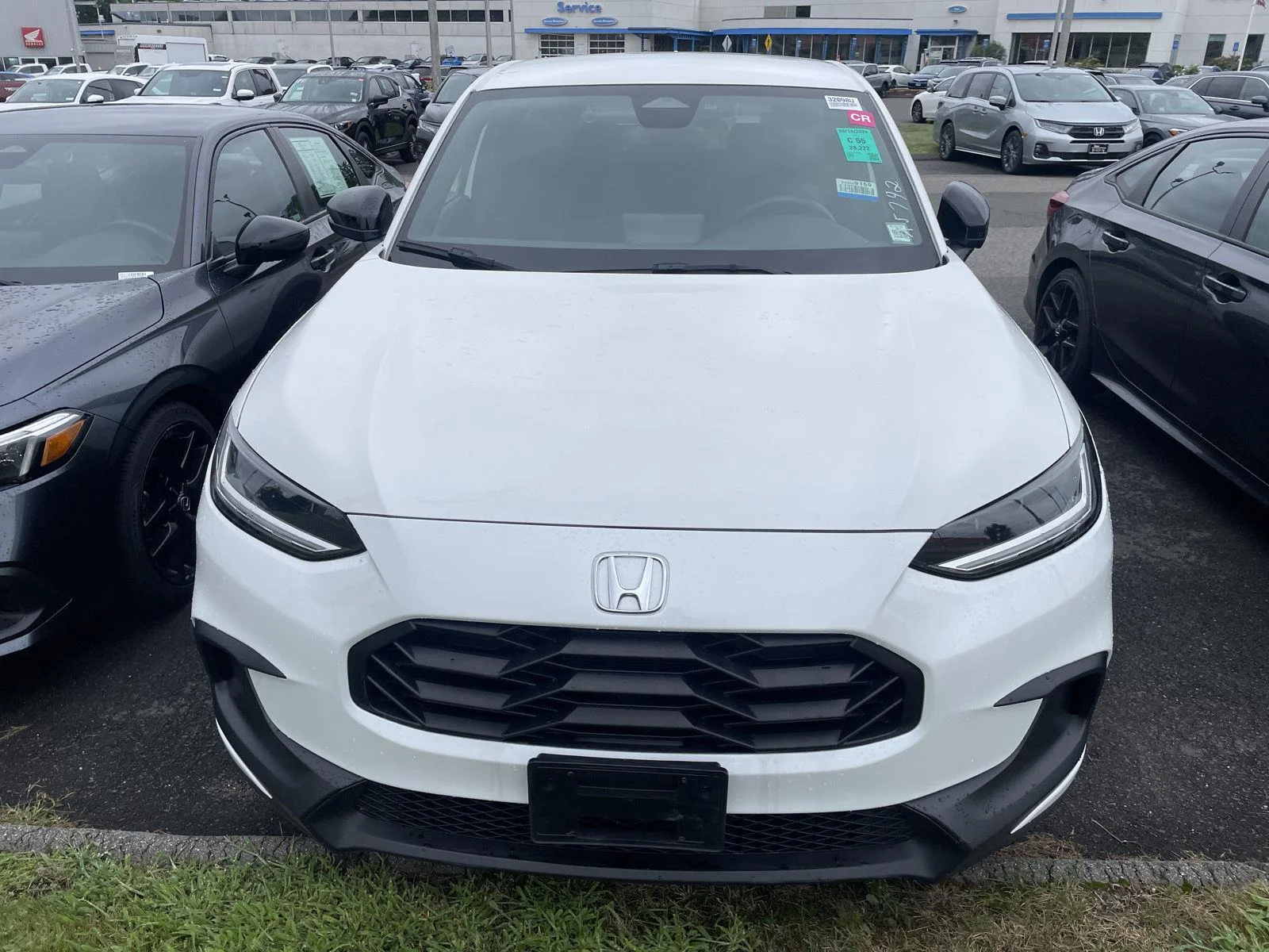 Used 2023 Platinum White Pearl Honda Sport image 2