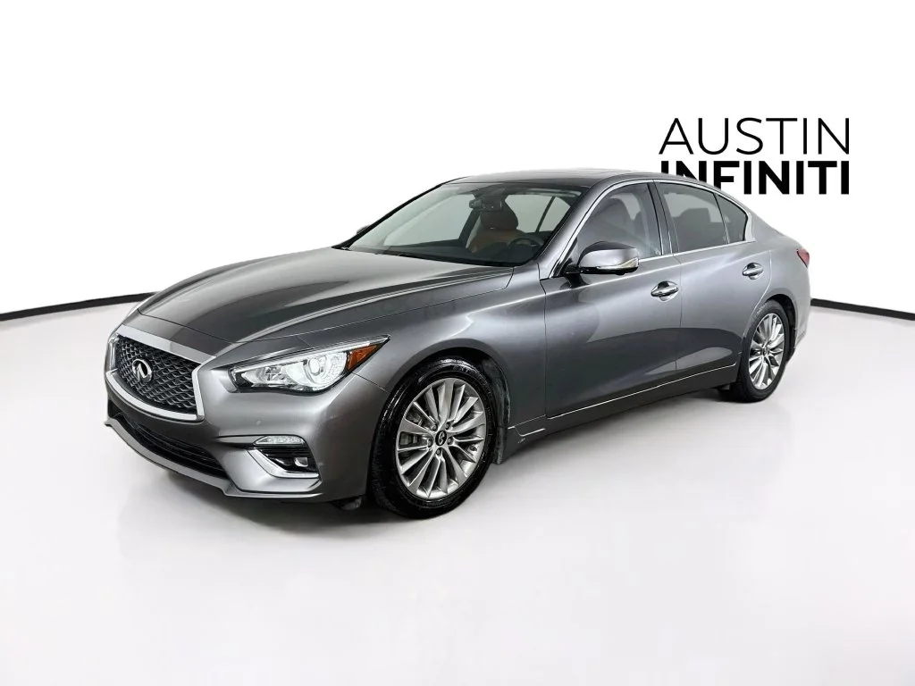 Certified Used 2023 Gray INFINITI LUXE image 3