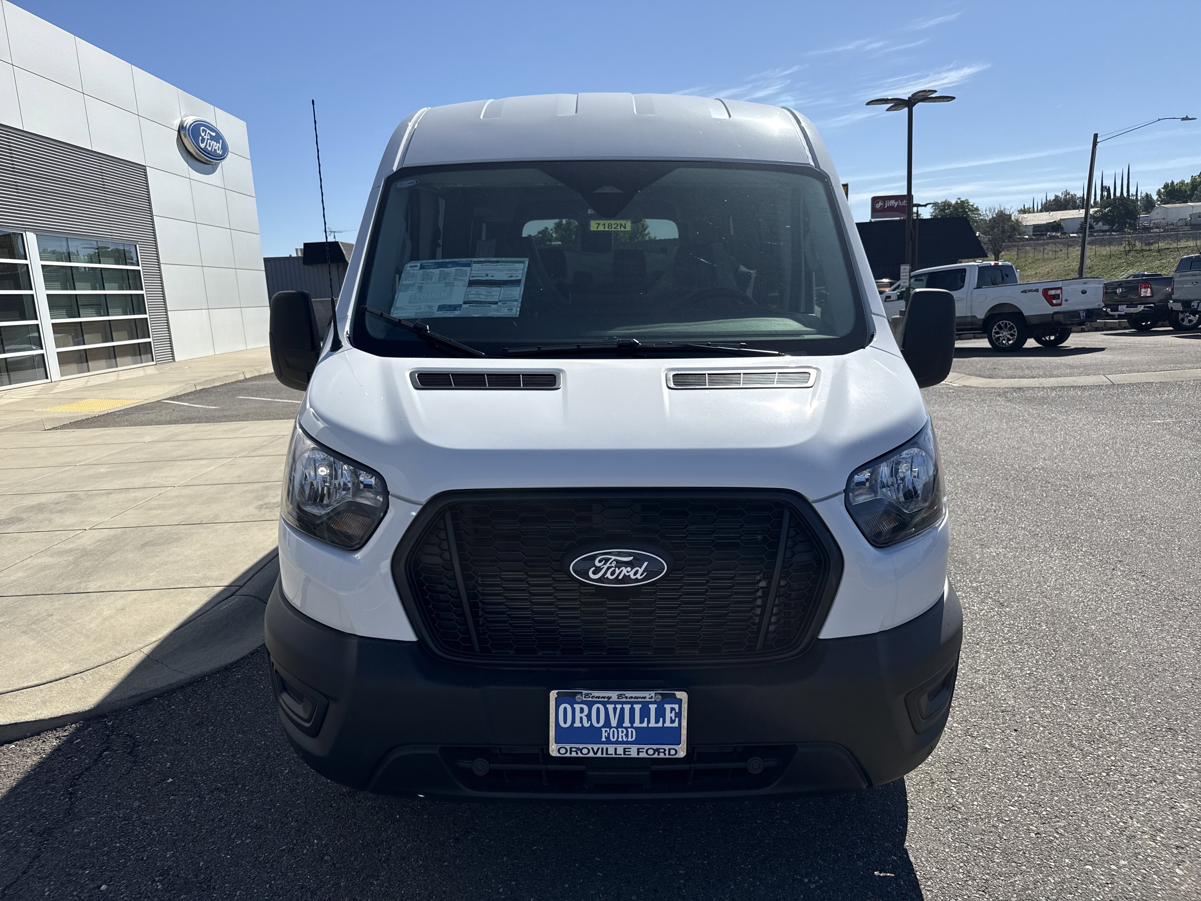 New 2026 Oxford White Ford Passenger Van XL image 8