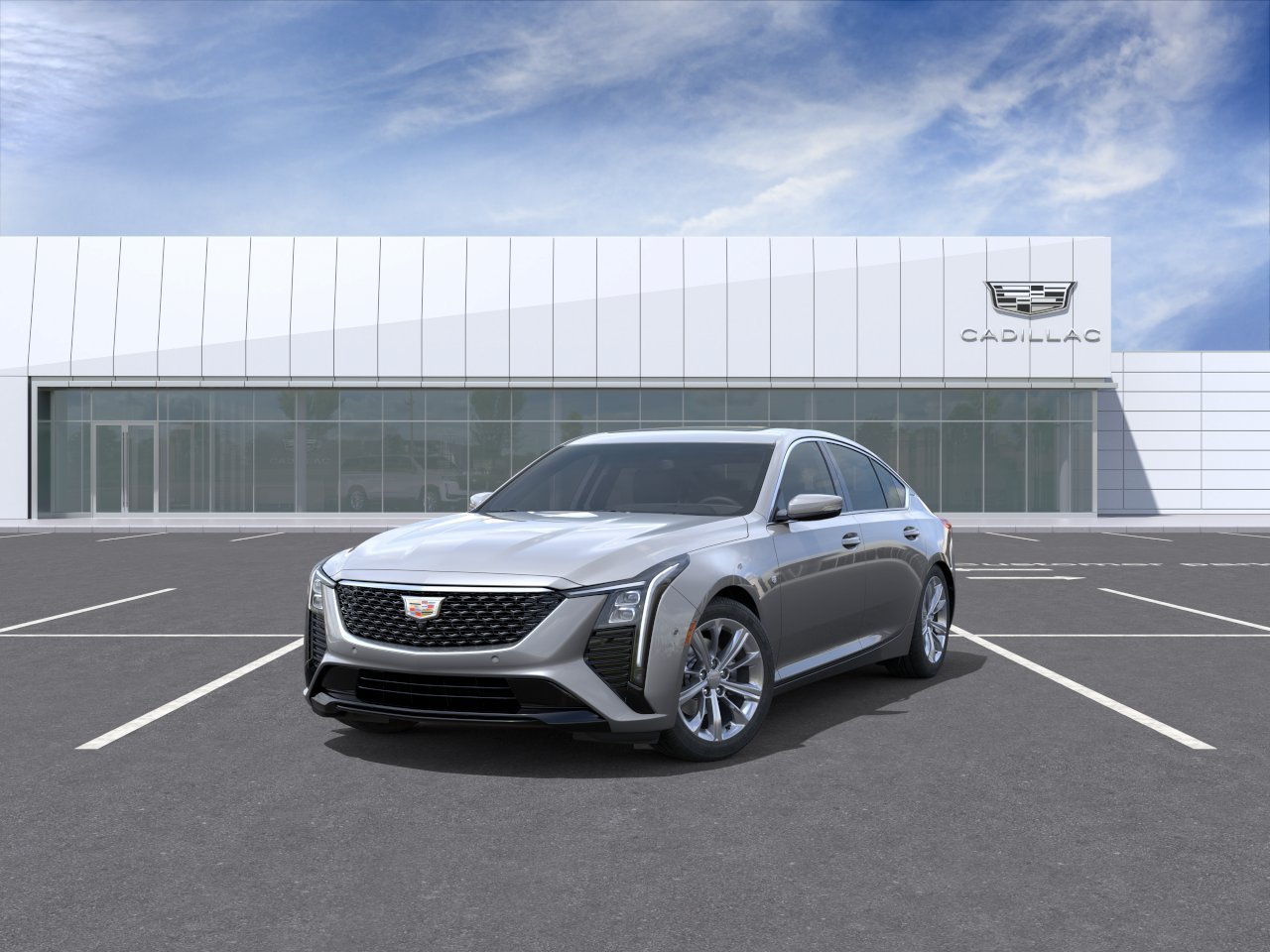 New 2026 Argent Silver Metallic Cadillac Premium Luxury image 8