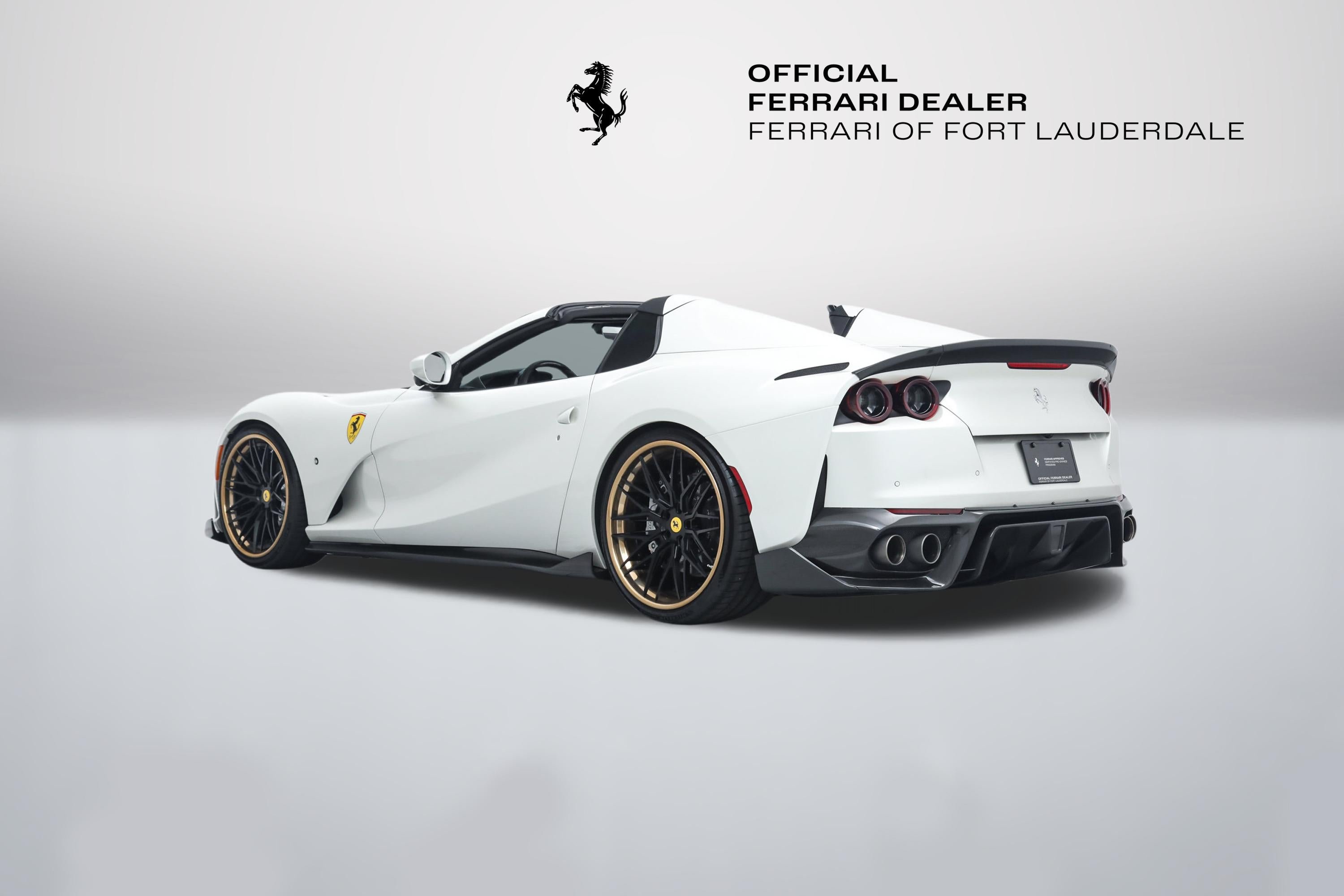 Certified Used 2022 Bianco Fuji Ferrari  image 8