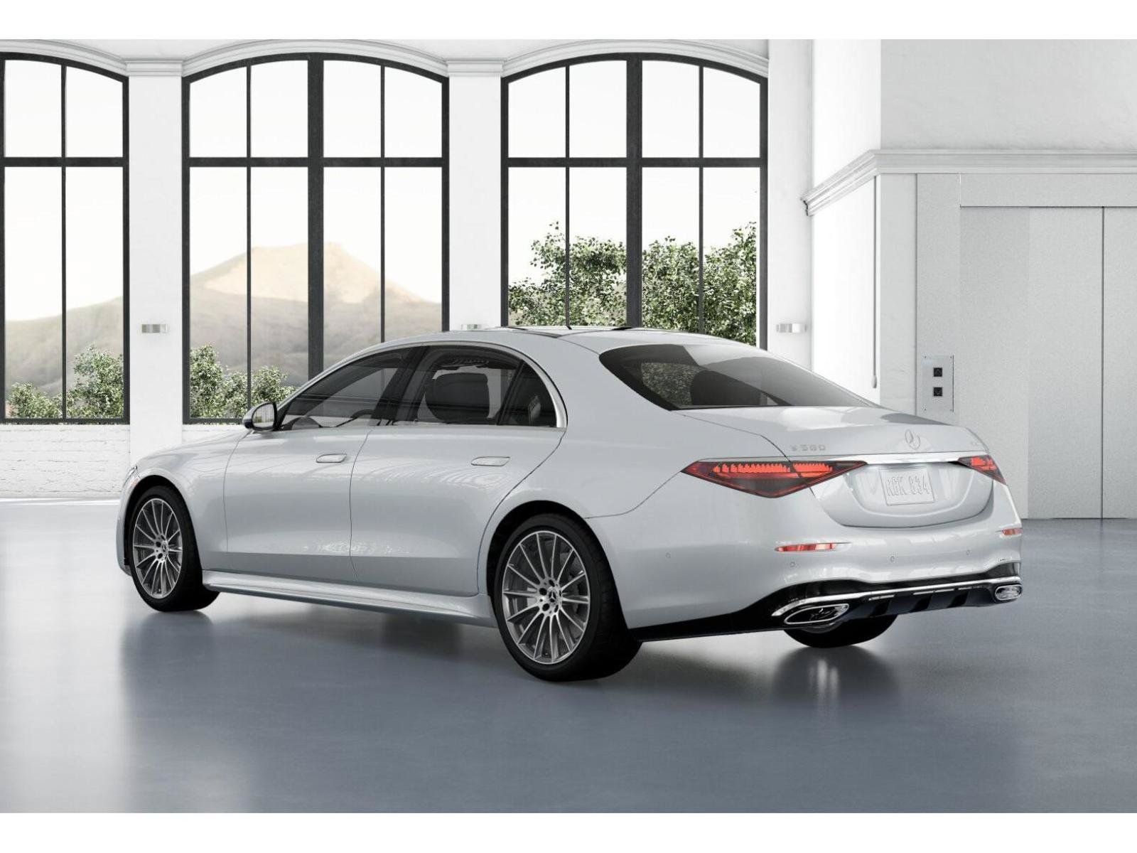 New 2026 MANUFAKTUR Moonlight White Metallic Mercedes-Benz S 580 image 29