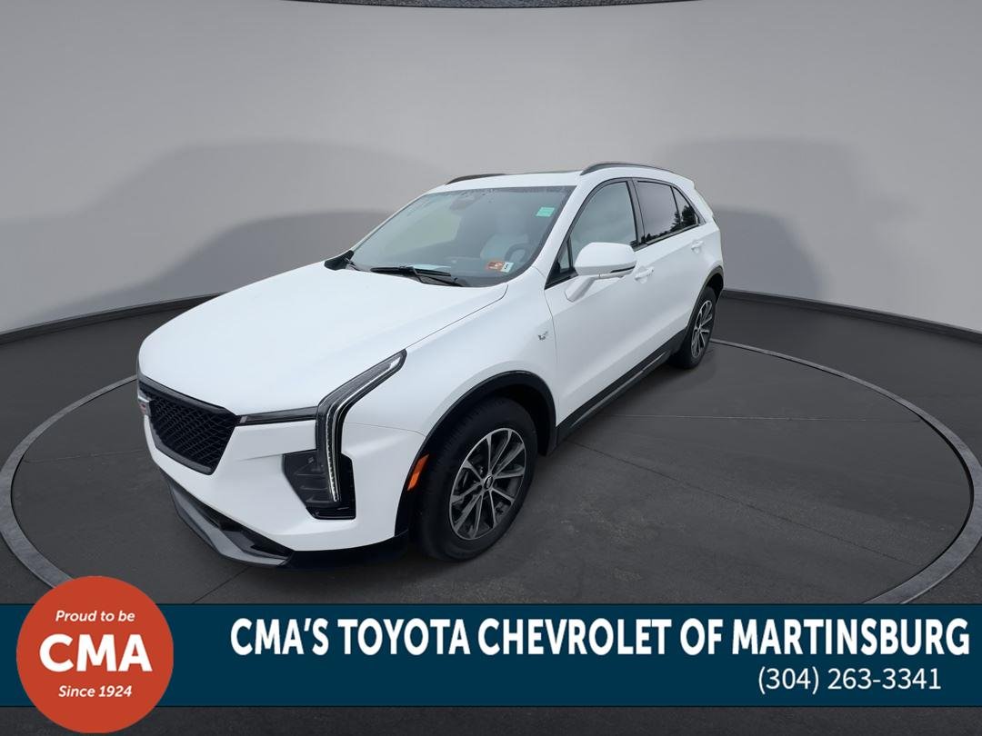 Used 2025 Crystal White Tricoat Cadillac AWD Sport image 4