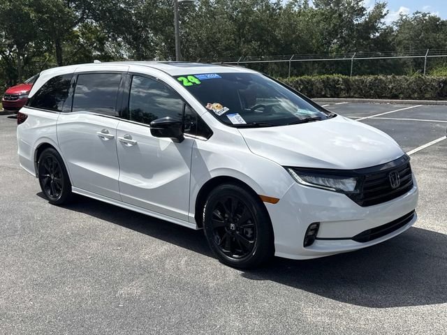 Certified Used 2024 Platinum White Pearl Honda SPORT image 2