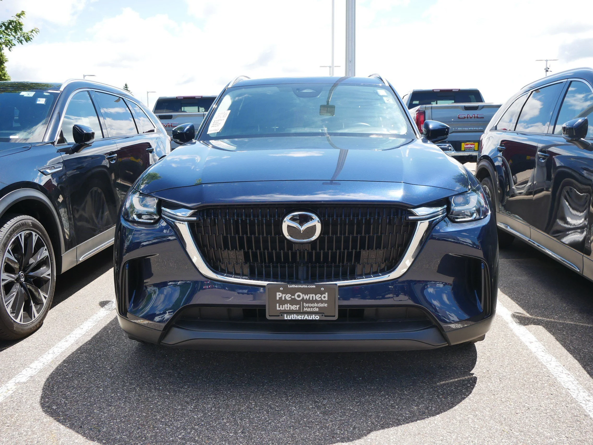 Used 2024 Mazda CX-90 Preferred Package with VIN JM3KKBHA6R1156635 for sale in Brooklyn Center, Minnesota
