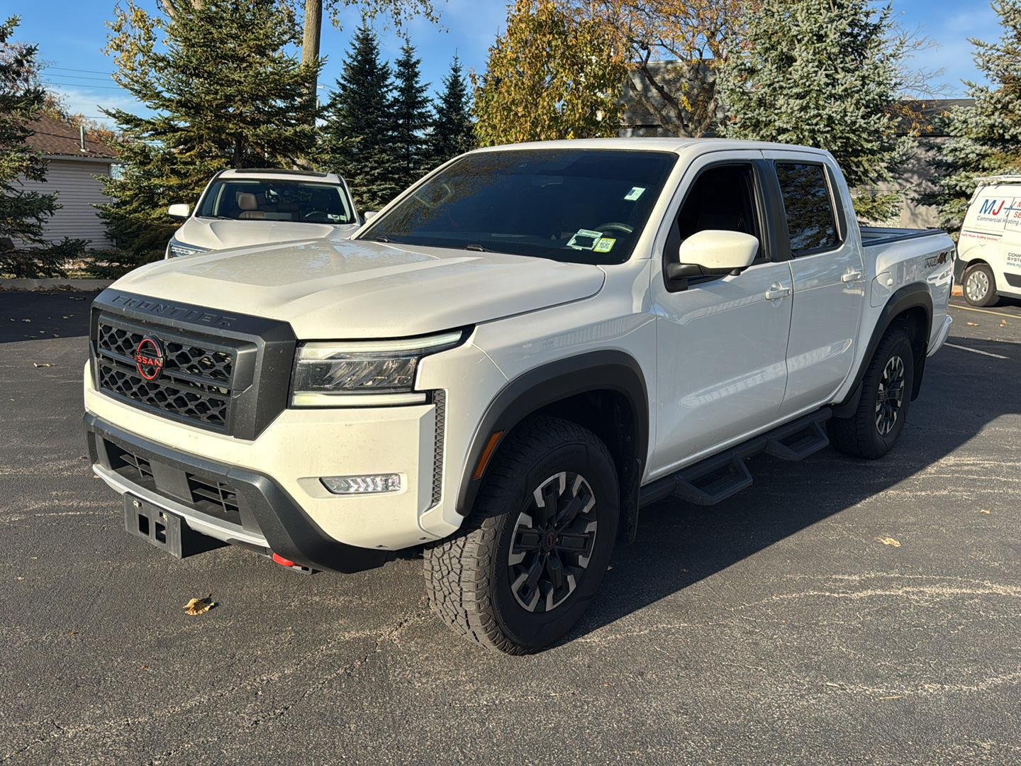 Used 2022 Glacier White Nissan PRO-4X image 2