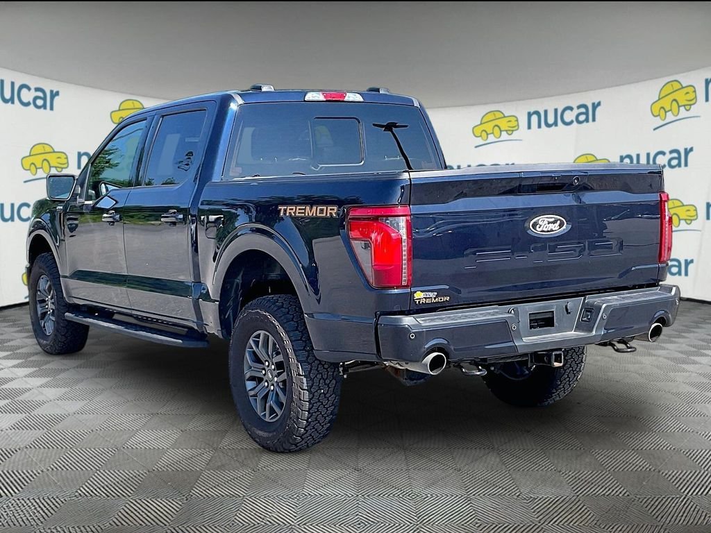 Used 2025 Antimatter Blue Metallic Ford Tremor image 4