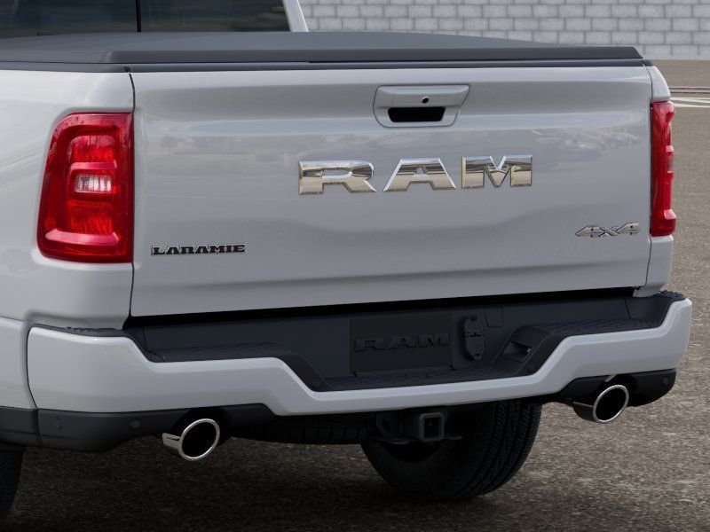 New 2026 Bright White Clear-Coat Exterior Paint RAM Laramie image 13