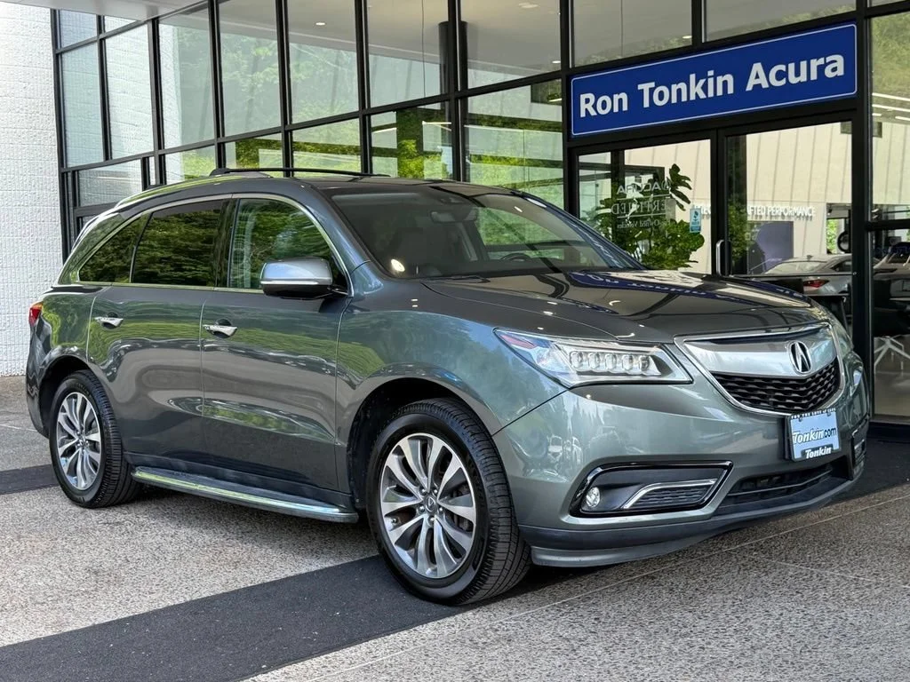 Used 2016 Forest Mist Metallic Acura SH-AWD with Technology Package image 32
