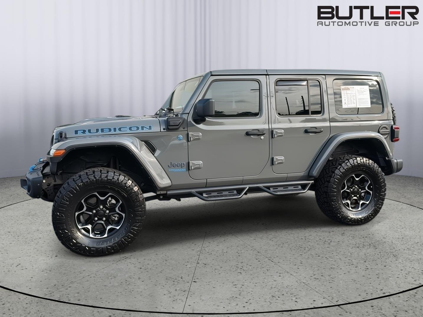Used 2021 Sting-Gray Clearcoat Jeep Unlimited Rubicon image 3