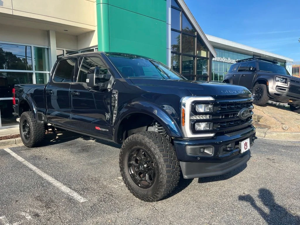 Used 2024 Blue Ford Lariat image 3