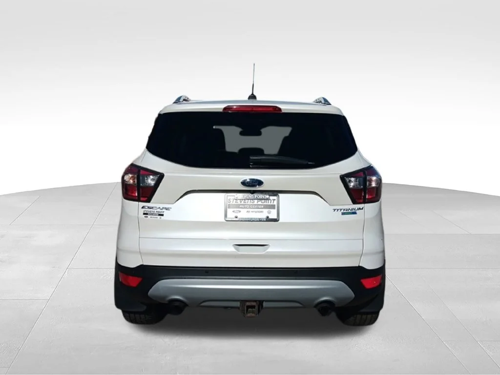 Used 2017 White Platinum Metallic Tri-Coat Ford Titanium image 6