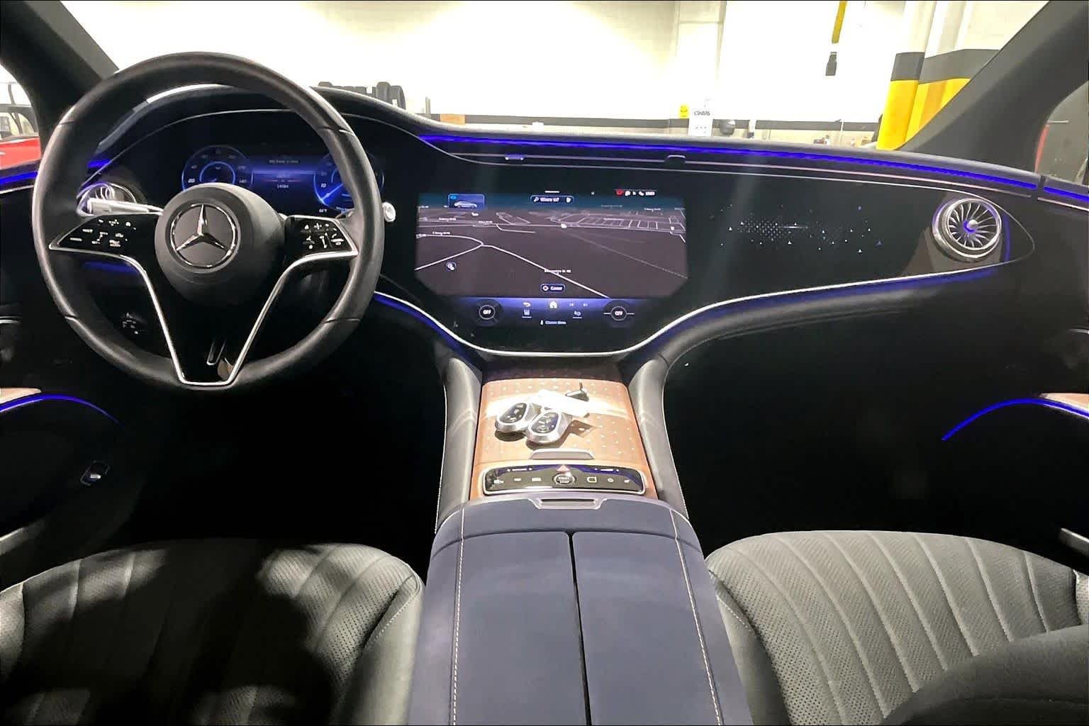 Certified Used 2024 Graphite Grey Metallic Mercedes-Benz EQS 450+ image 14