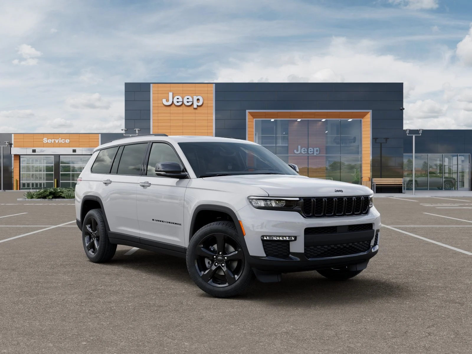 New 2025 Bright White Clear-Coat Exterior Paint Jeep Limited image 28