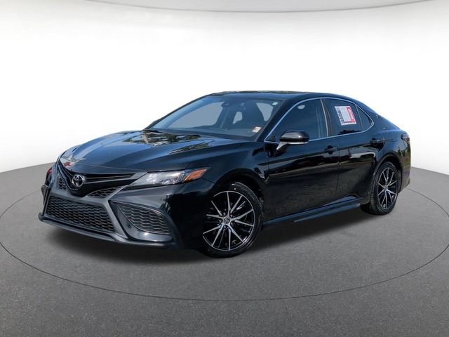Certified Used 2022 Black Toyota SE image 1